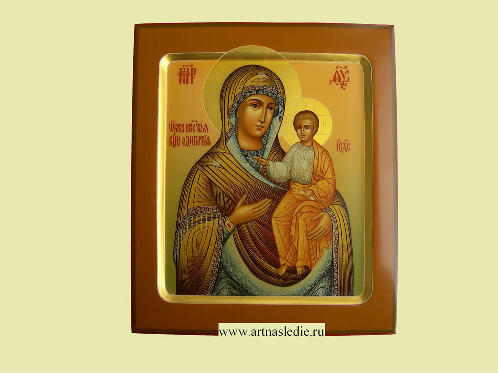 Икона Одигитрия Образ Пресвятой Богородицы. Арт.0289
