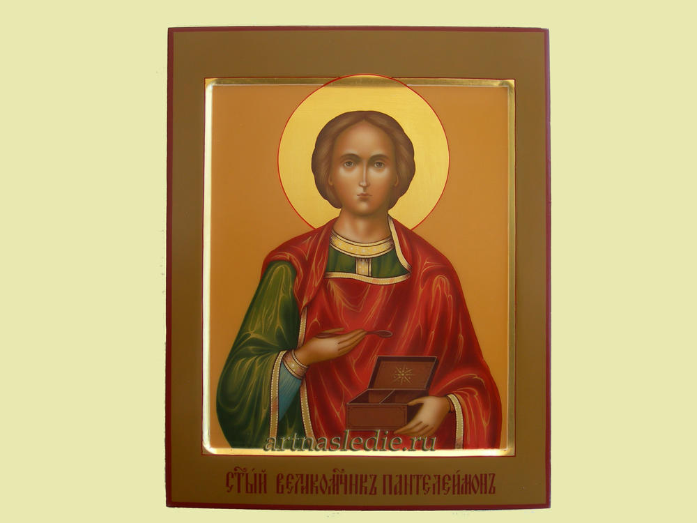 Икона Пантелеймон Великомученик и Целитель Арт. 0229