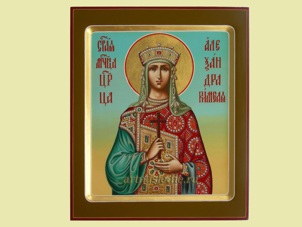 Икона Александра Римская Святая Мученица Арт.0841