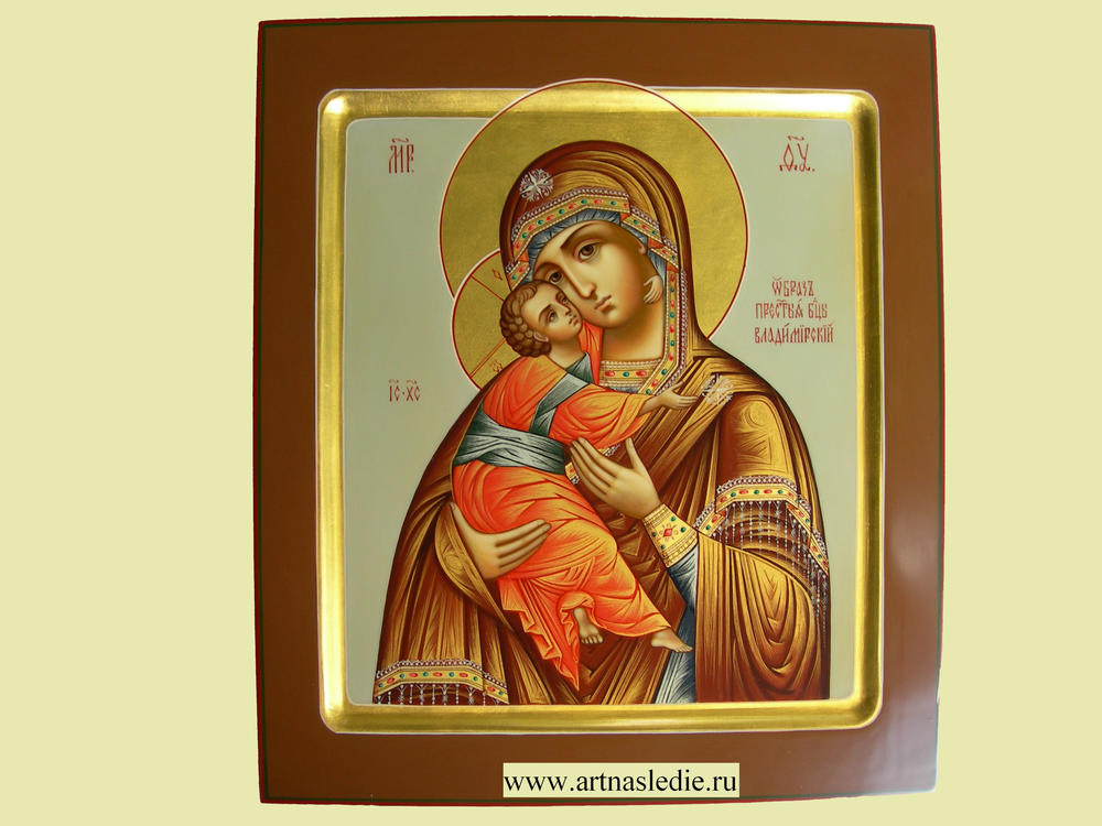 Икона Владимирская Пресвятая Богородица. Арт. 0242
