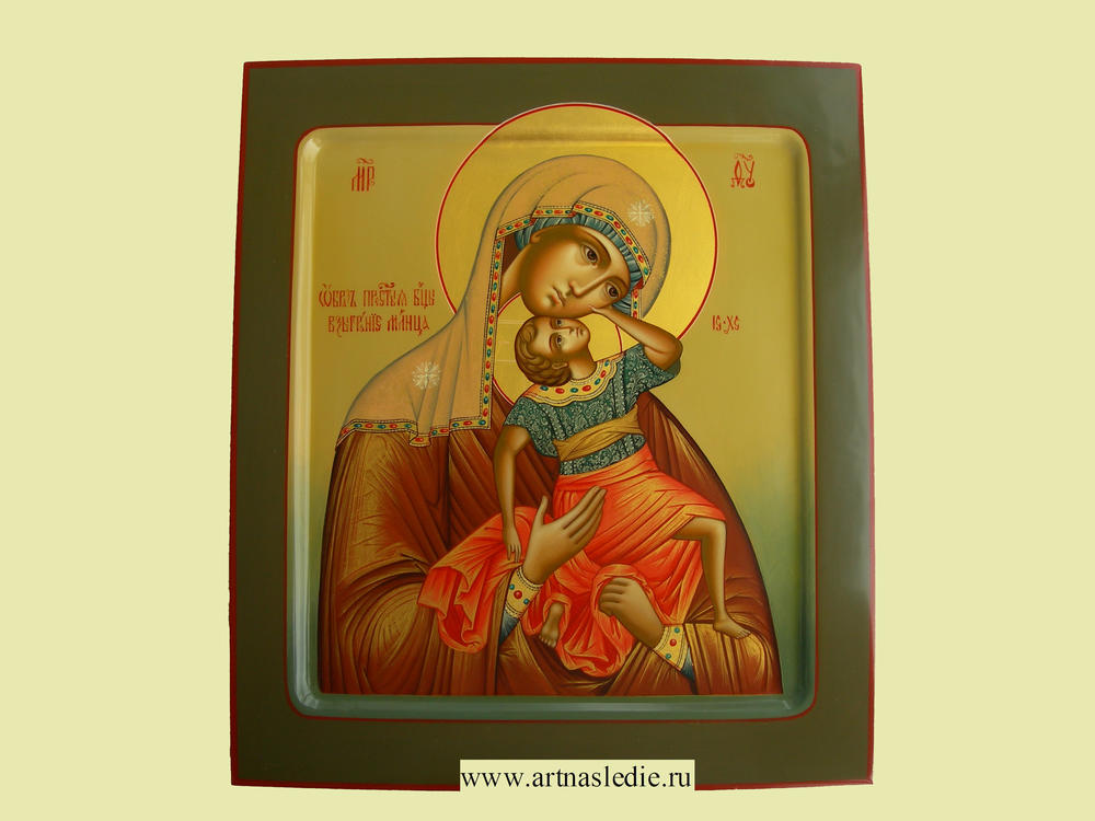 Икона Взыграние младенца образ Пресвятой Богородицы Арт.0360.