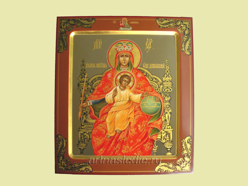 Икона Державная Образ Пресвятой Богородицы. Арт.0491
