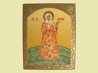 Икона Матрона Московская святая праведная Арт.0496