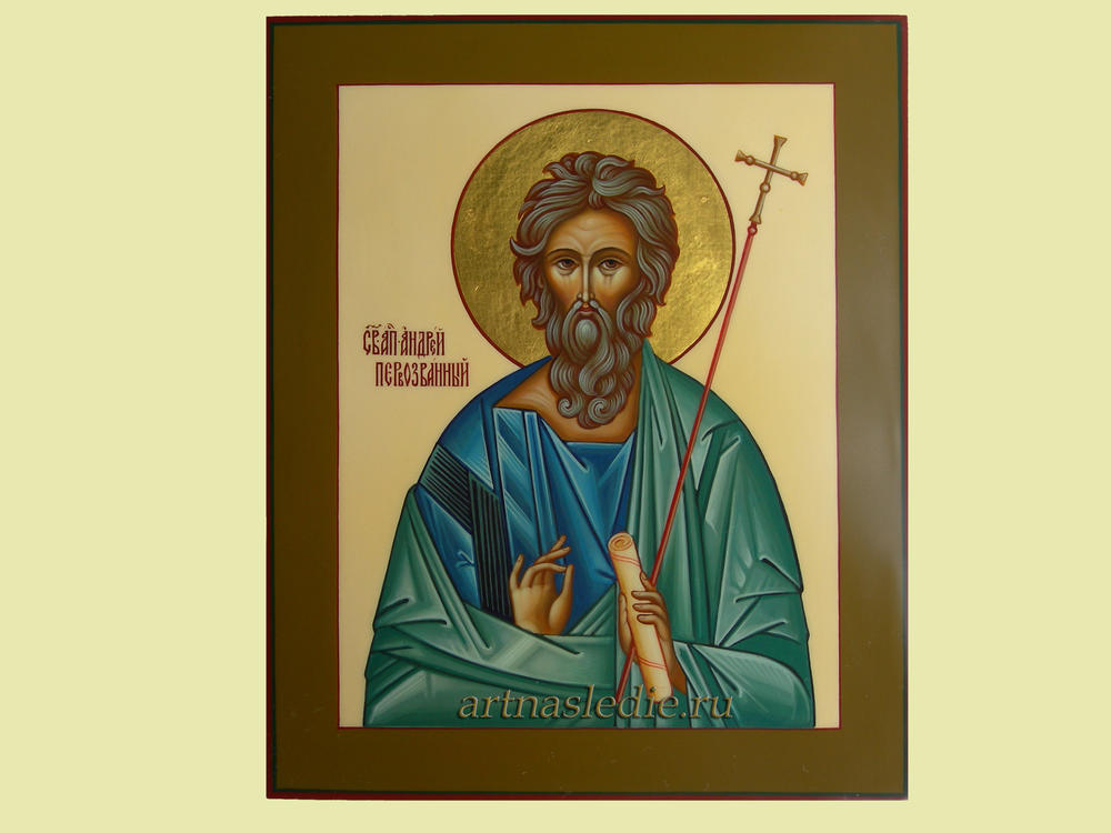 Икона Андрей Первозванный святой Апостол Арт.0653