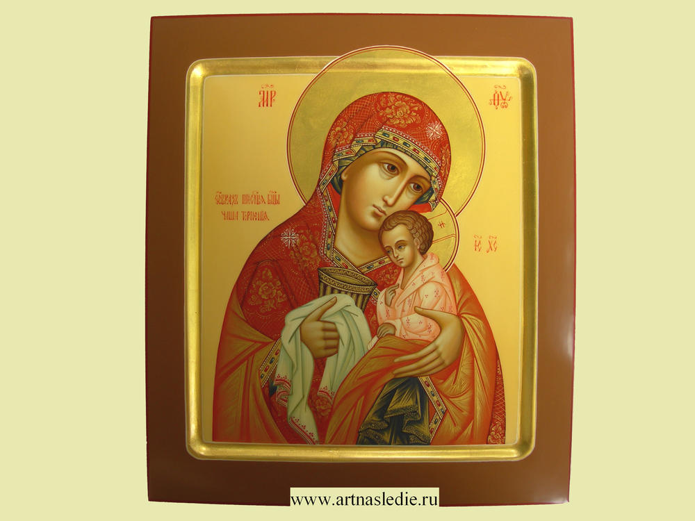 Икона Чаша Терпения образ Пресвятой Богородицы. Арт.0288
