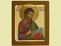 Икона Матвей ( Матфей ) Святой Апостол. Арт.0670