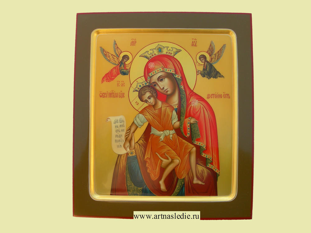 Икона Достойно есть образ Пресвятой Богородицы Арт.0362