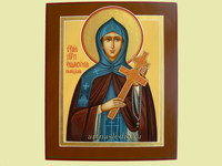 Икона Ефросиния Полоцкая святая преподобная. Арт.0047