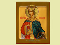 Икона Екатерина святая великомученица. Арт. 0626