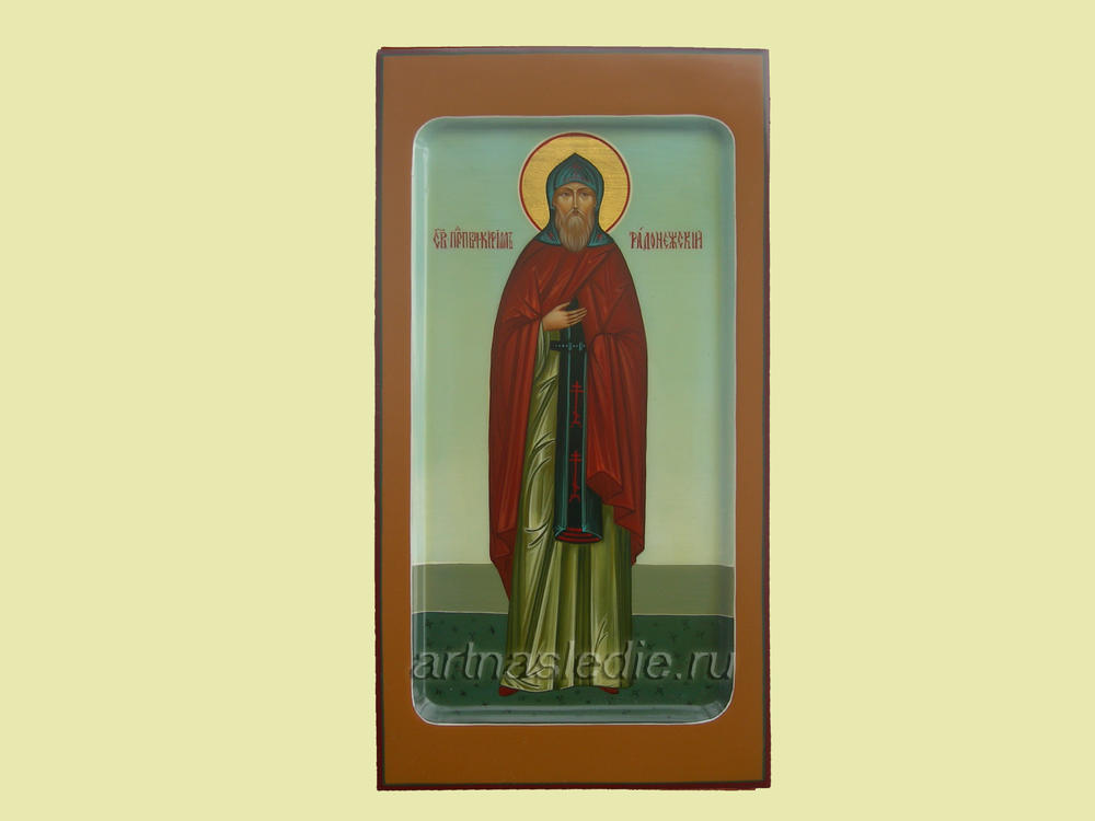 Икона Кирилл Радонежский святой преподобный. Арт.0523