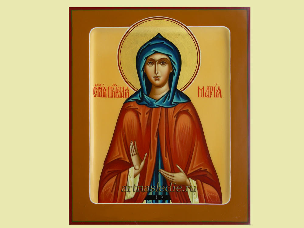 Икона Мария Радонежская Святая Преподобная. Арт. 0171