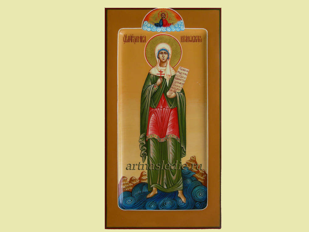 Икона Ника Коринфская святая мученица Арт.0673