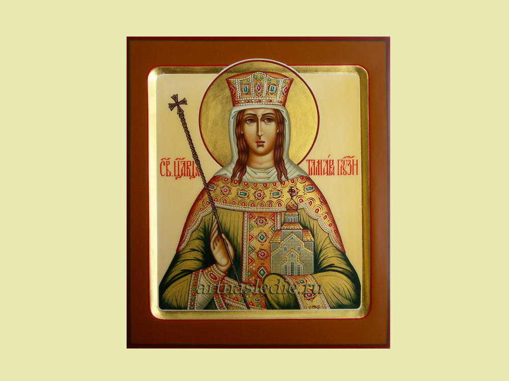Икона Тамара Грузинская святая равноапостольная царица Арт.0687