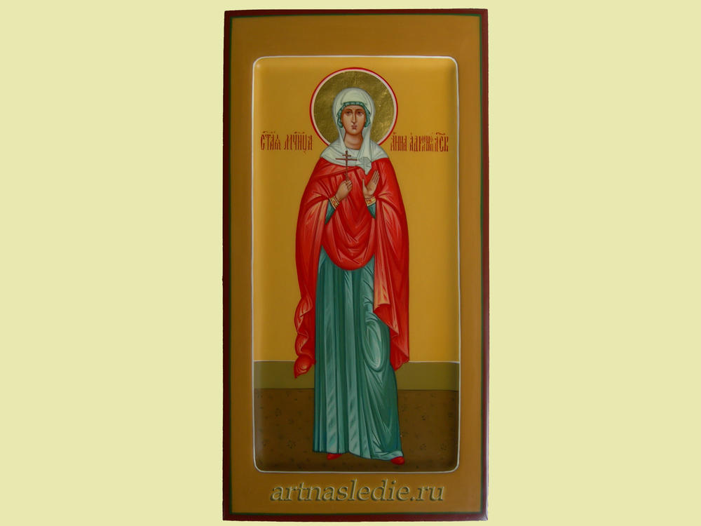 Икона Анна Адрианопольская святая мученица Арт.0609
