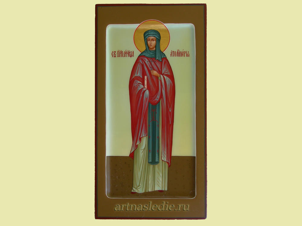 Икона Аполлинария святая преподобная Арт. 0620