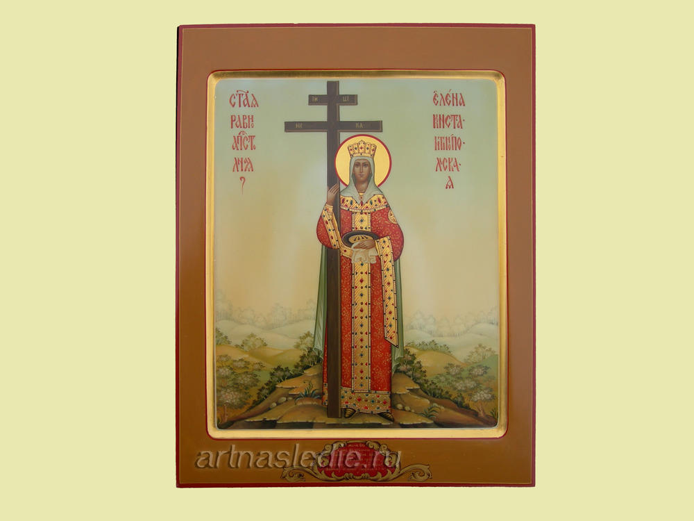Икона Елена Константинопольская святая равноапостольная царица арт.0536