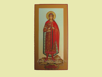 Икона Глеб святой страстотерпевец Арт.0490