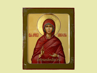 Икона Каллисфения Ефесская святая мученица Арт.0638