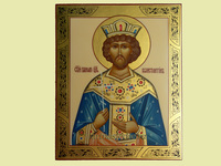Икона Константин Великий святой равноапостольный. Арт.0586