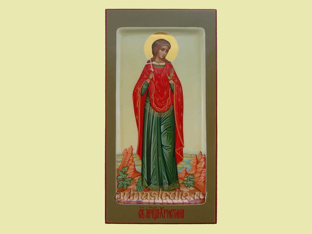 Икона Христина святая мученица Арт.0543