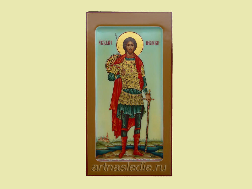 Икона Никита Воин святой великомученик Арт.0553