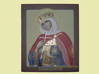Икона Ольга святая равноапостольная благоверная княгиня. Арт.0544