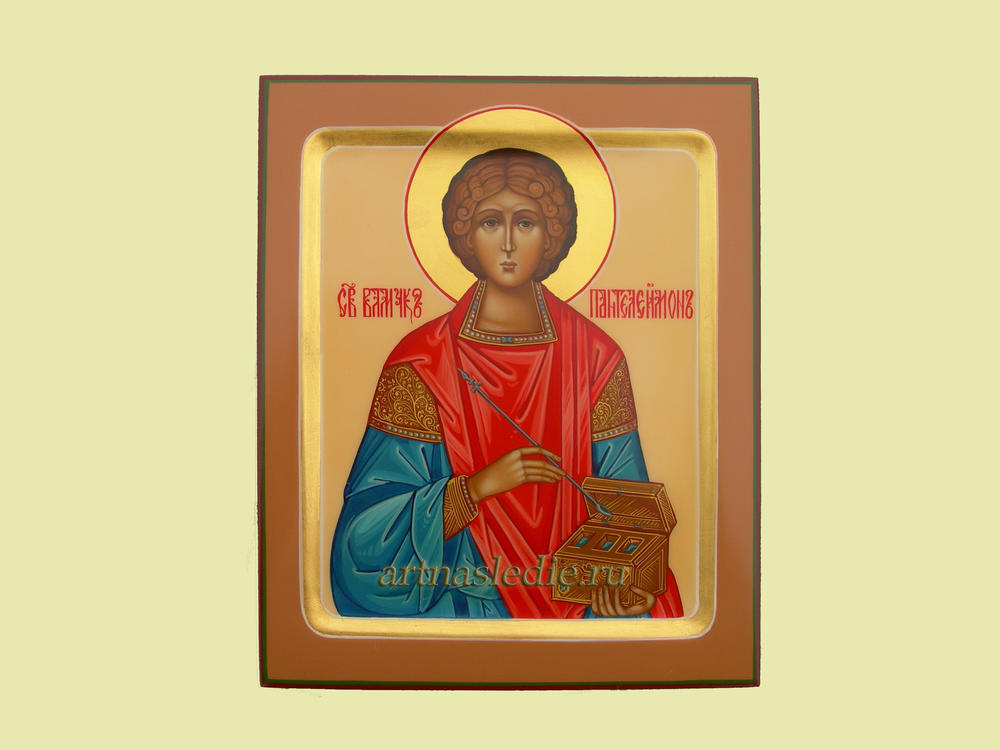 Икона Пантелеймон Святой Великомученник Арт.0315