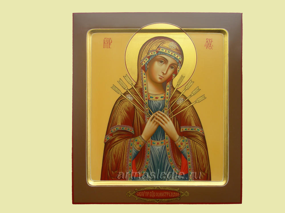 Икона Семистрельная Пресвятая Богородица. Арт. 0245