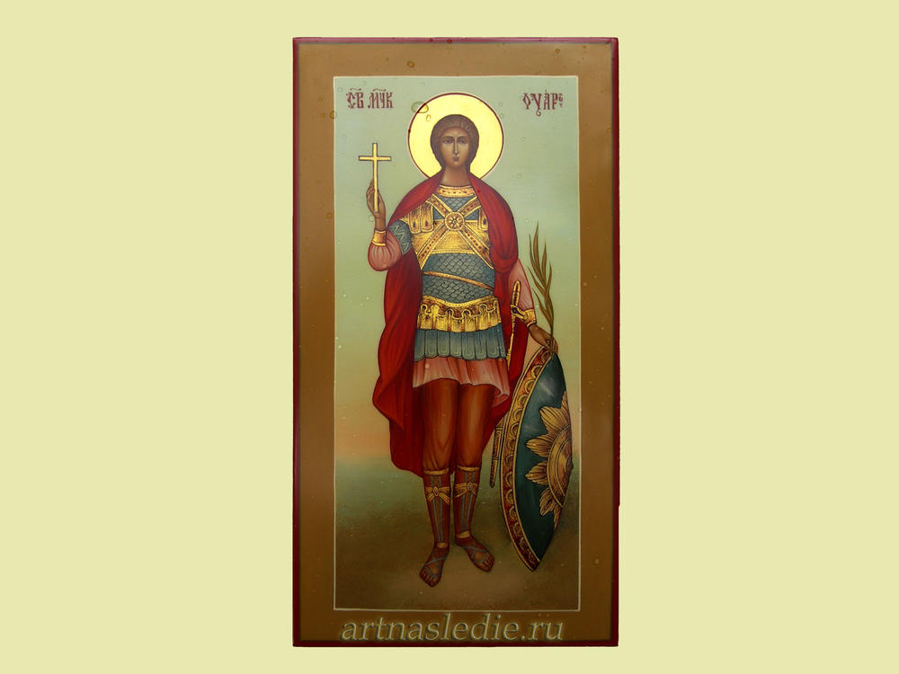 Икона Уар святой мученик Арт.0557