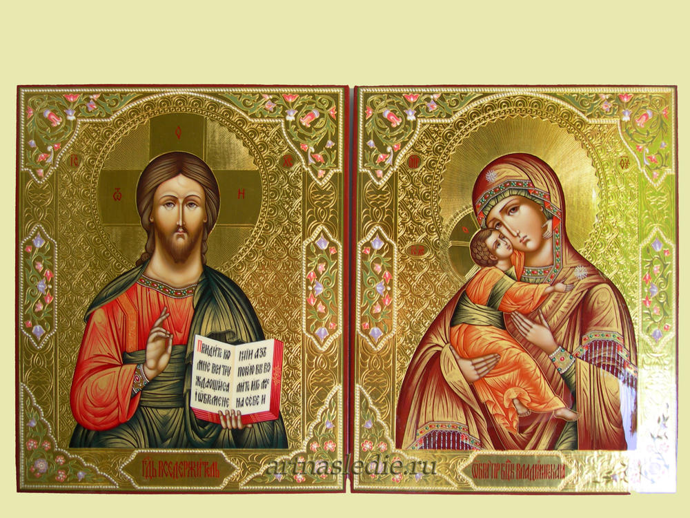 Икона Венчальная пара Арт.0628