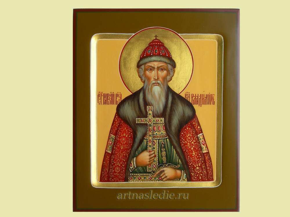 Икона Владимир Святой Равноапостольный князь Арт.0853
